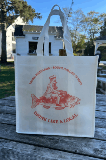 6 Bottle Woven Tote Bag- Captain Dave