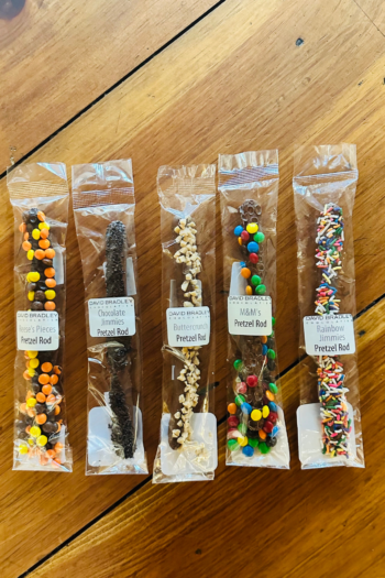 Chocolate Covered Pretzel Rod