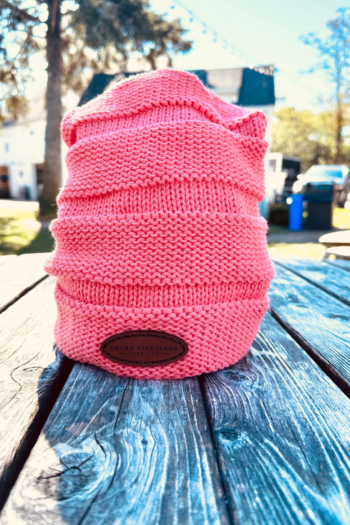Coral Slouch Hat